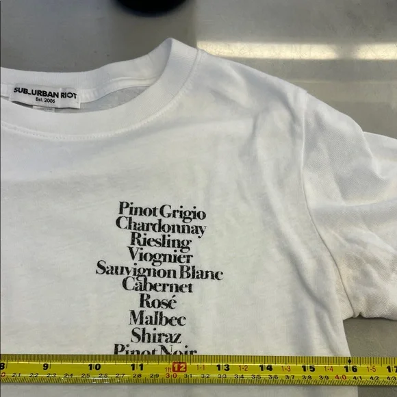 Sub_Urban Riot White Tee - Picture 5 of 6